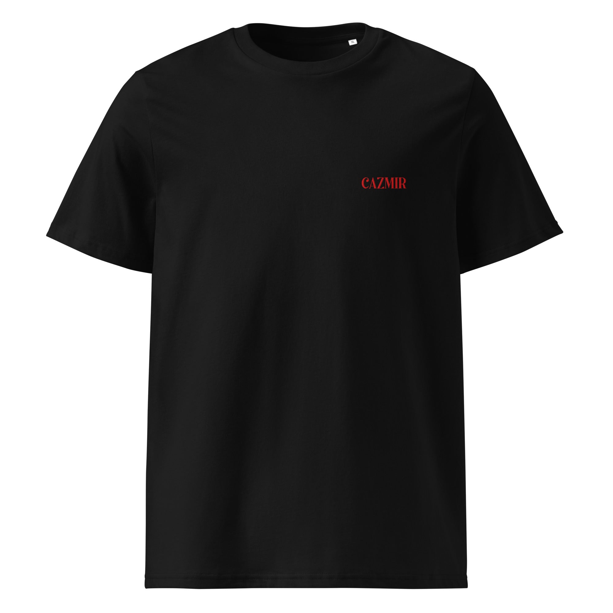 CAZMIR-EMBROIDERED Unisex organic cotton t-shirt